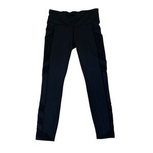 Athleta Slash Stealth 7/8 Tight Womens S Small Zoned Compression Scupltek *READ